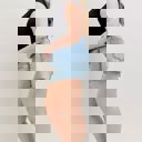  Judy Blue High Waist Rigid Magic Raw Side Seams Denim Short 150368