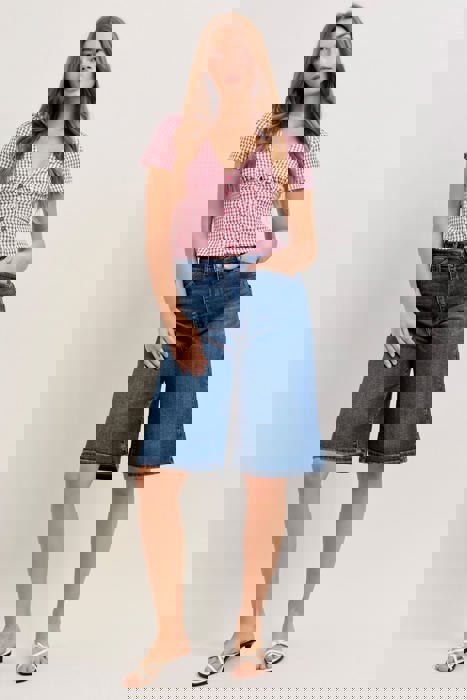 Judy Blue High Waist Jort Denim Short 152111