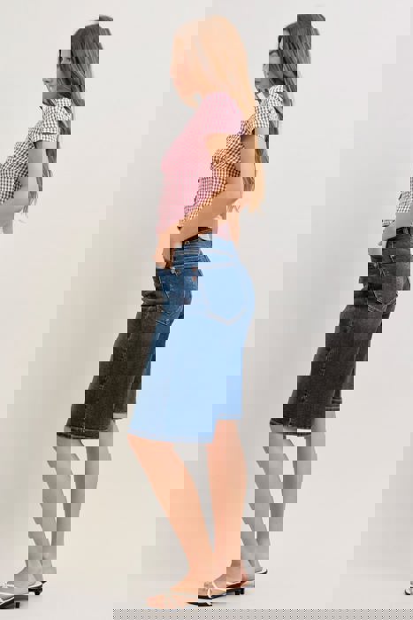 Judy Blue High Waist Jort Denim Short 152111