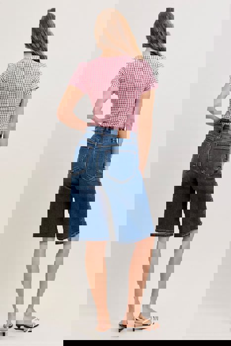 Judy Blue High Waist Jort Denim Short 152111