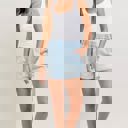  Judy Blue High Waist Featherweight Boxer Denim Short 150371