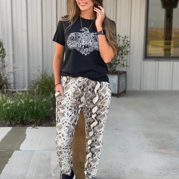 Texas True Threads Snakeskin Jogger