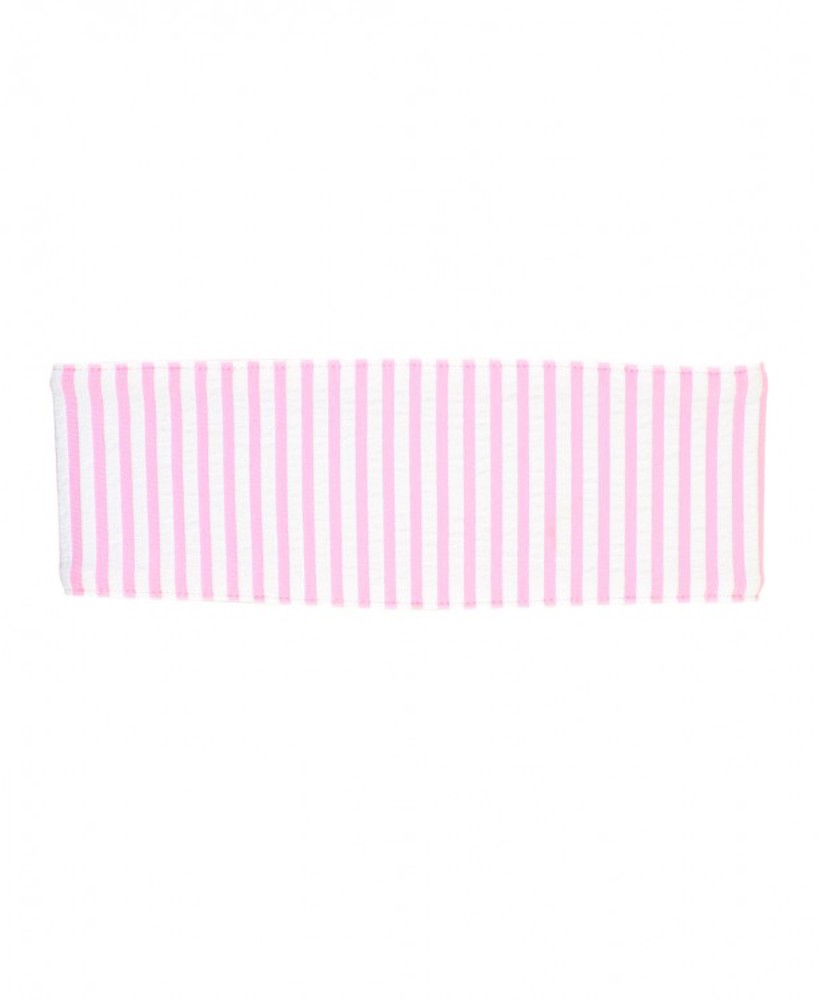 Ruggedbutts Baby Pink Seersucker Swimwear Headband