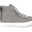  Gypsy Jazz "Lou" Grey Snakeskin Slip-on Shoes