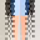  Judy Blue Mid Rise Bermuda Denim Short 152108