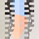  Judy Blue Mid Rise Bermuda Denim Short 152108