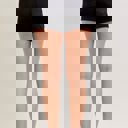  Judy Blue High Waist Aurora Weekender Double Rolled Cuff Black Denim Short 150358