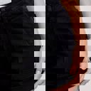  Judy Blue High Waist Aurora Weekender Double Rolled Cuff Black Denim Short 150358