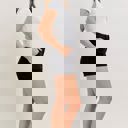  Judy Blue High Waist Aurora Weekender Double Rolled Cuff Black Denim Short 150358