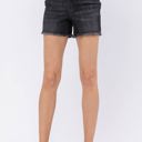  Judy Blue Bloom High Waist Cut Off Maternity Denim Shorts 91501