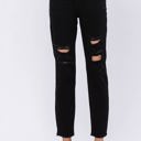  Judy Blue Black High Waist Destroyed Boyfriend Denim 82161