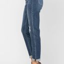  Judy Blue Destroyed Cuffed Slim Fit Denim Mid Rise 82204 - Plus