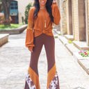  Southern Grace Hide Your Crazy with Velvet Flare Pants