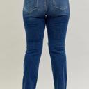  Judy Blue Mid Rise Hand Sand & Destroy Bootcut Denim Jeans 82541 - Plus
