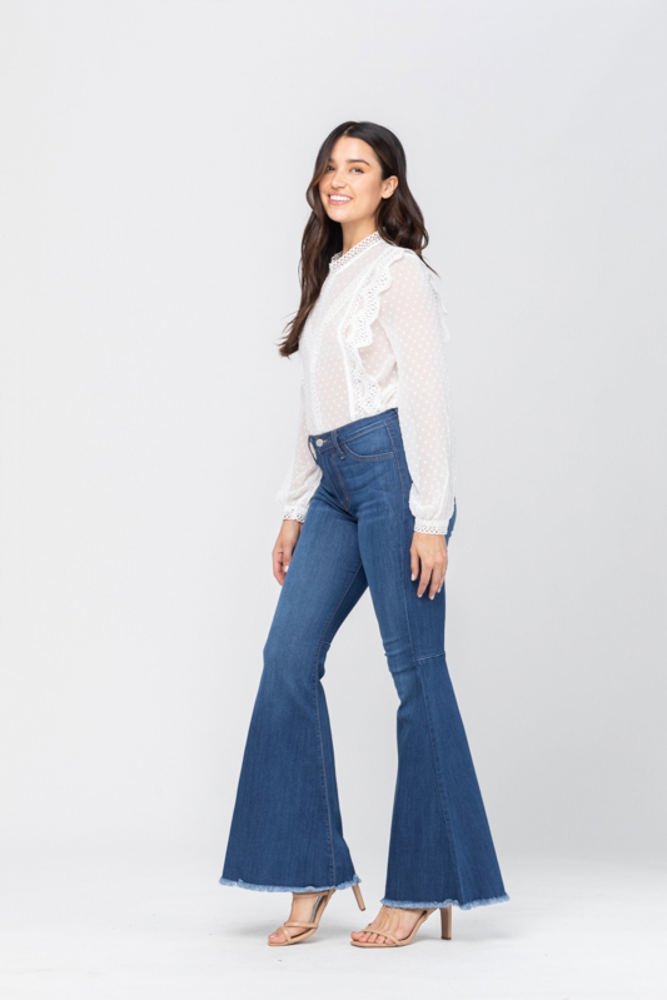 Judy Blue High Waist Super Flare Denim 8396