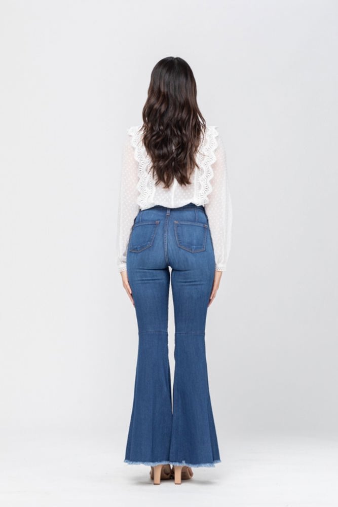 Judy Blue High Waist Super Flare Denim 8396