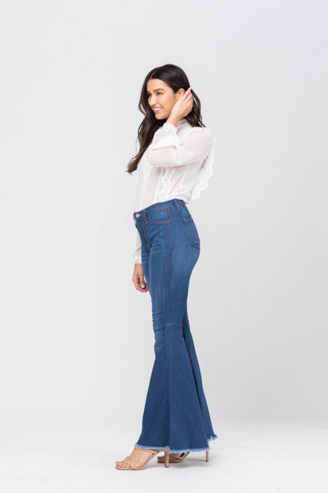 Judy Blue High Waist Super Flare Denim 8396