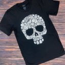  Texas True Threads Sugar Skull Tee, Black 