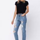  Judy Blue High Waist Destroyed Boyfriend Denim 82170