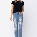  Judy Blue High Waist Destroyed Boyfriend Denim 82170