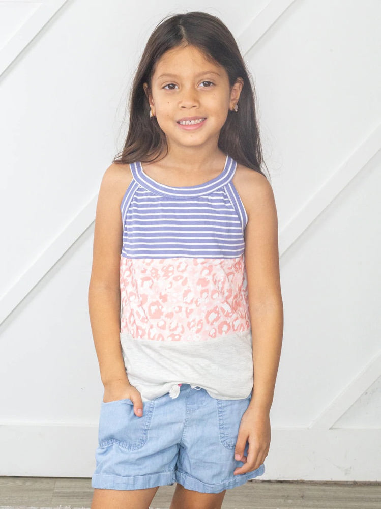 Southern Grace Girl's Ready for Summer Tank - Size 2-3Y