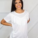  Southern Grace The Right Amount of Western Top, White