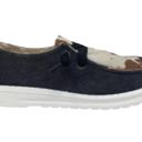  Gypsy Jazz Kid's "Lil Mooma" Black Cow Slip-on Shoes