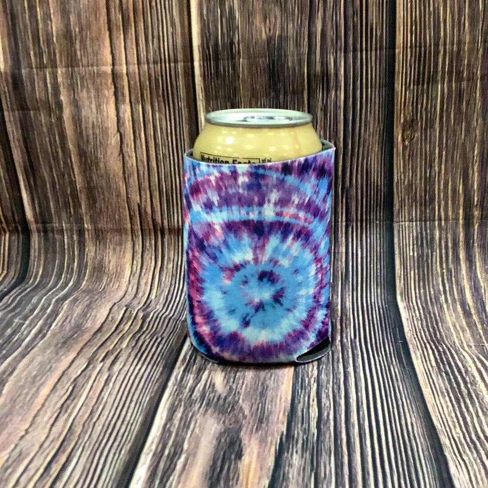 The Swanky Blossom Regular Can Cooler, Tie Dye