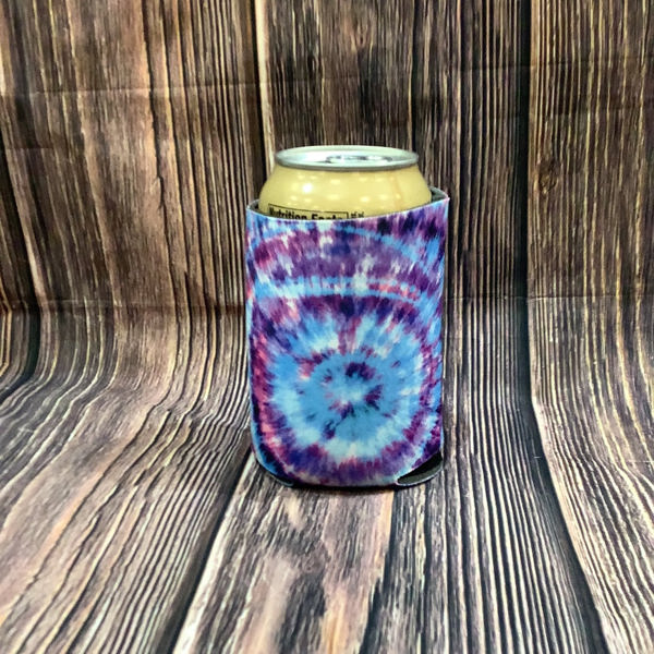 The Swanky Blossom Regular Can Cooler, Tie Dye