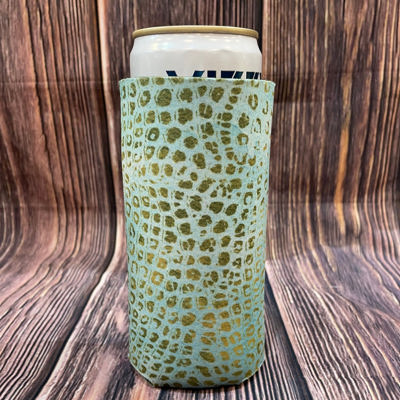 The Swanky Blossom Slim Can Cooler, Snakeskin