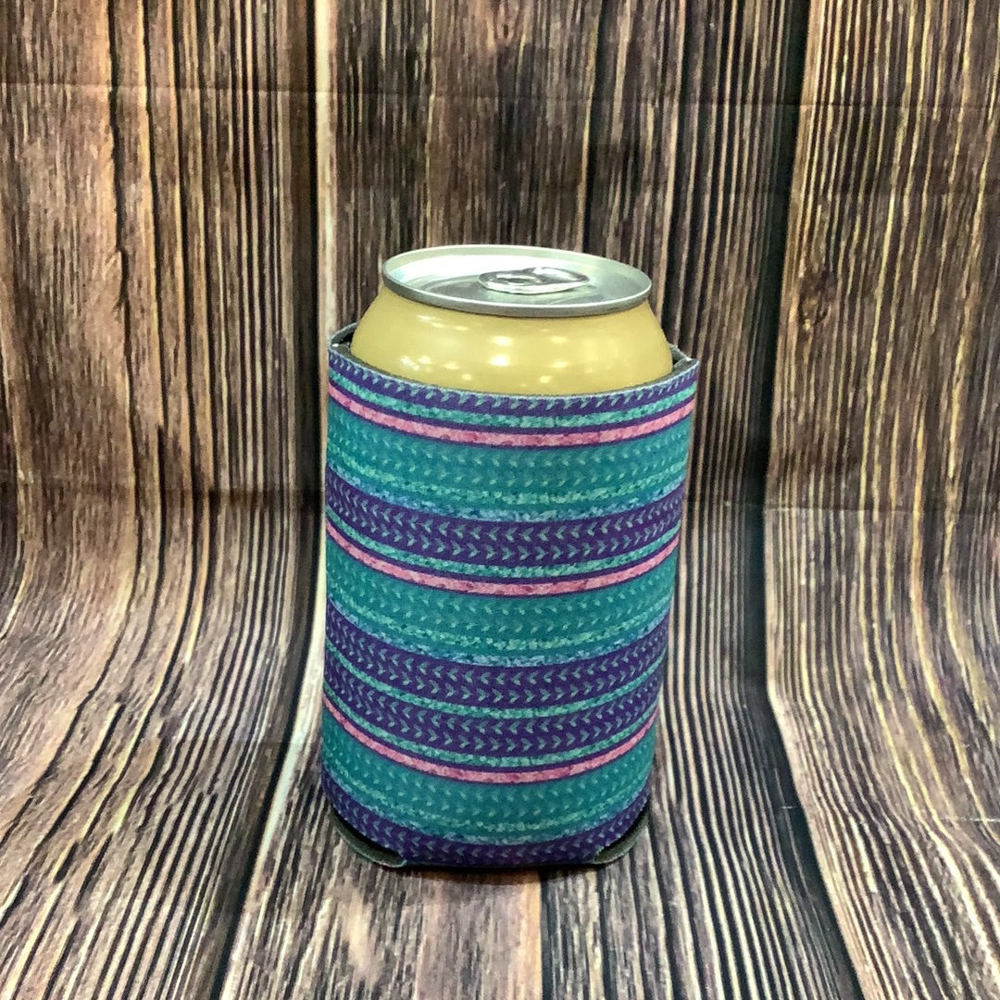 The Swanky Blossom Regular Can Cooler, Stripes