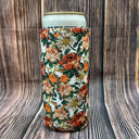  The Swanky Blossom Slim Can Cooler, Floral