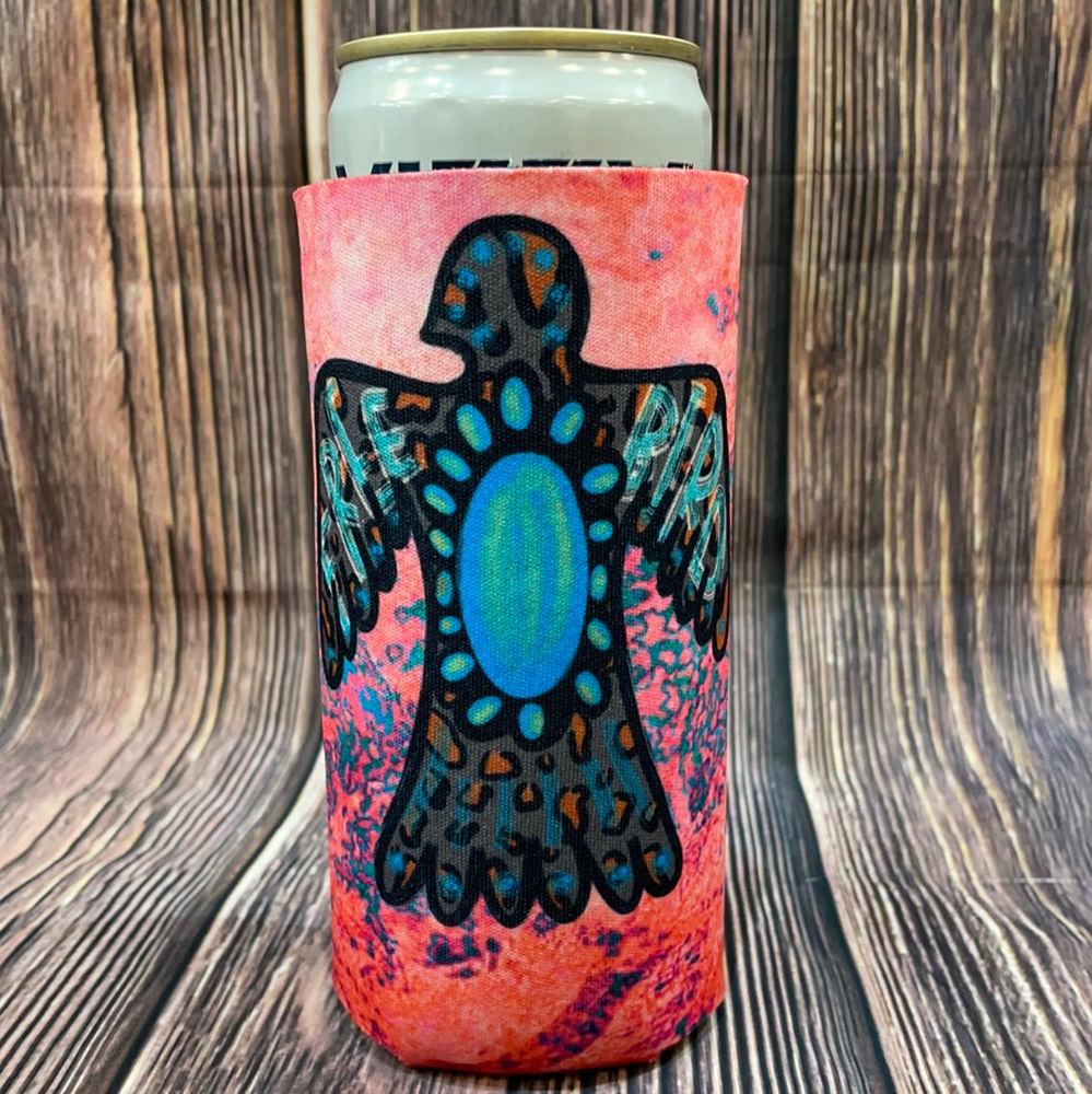 The Swanky Blossom Slim Can Cooler, Pink acid free bird