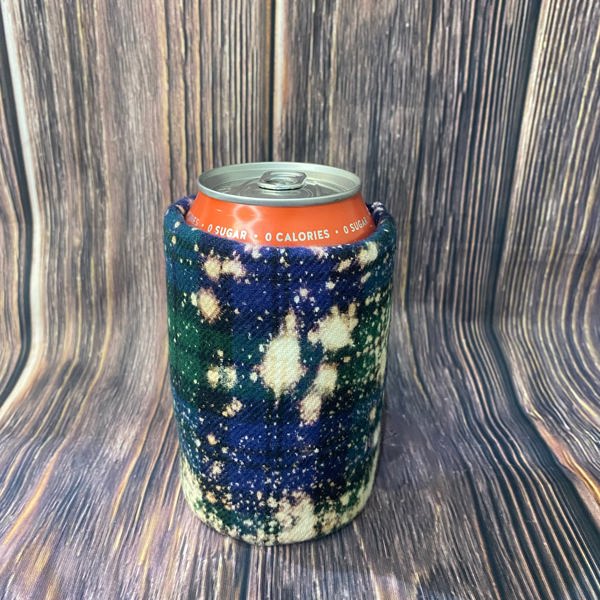 The Swanky Blossom Regular Can Cooler, Flannel