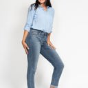  Judy Blue High Waist Bleach Splash Boyfriend Denim 82346