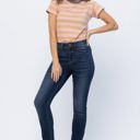  Judy Blue High Waist Relaxed Fit Dark Denim 82325