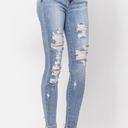  Judy Blue High Waist Skinny Bleached Splash Denim 82293