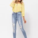  Judy Blue High Waist Skinny Bleached Splash Denim 82293