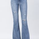  Judy Blue High Waist Destroyed Flare Denim 82377