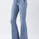  Judy Blue High Waist Destroyed Flare Denim 82377 - Plus