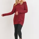  Hello Miz Rayon Rich Hacci Brushed Maternity Long Sleeve Tunic