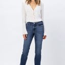  Judy Blue Mid Rise Cuffed Boyfriend Denim 82368 - Plus