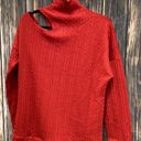  Southern Grace Off the Shoulder Sweater, Red