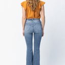  Judy Blue High Waist Heavy Destroy Flare Denim 88457