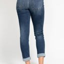  Judy Blue Basic Mid-Rise Cuffed Slim Denim 82428 - Plus