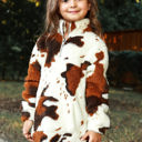  Southern Grace Girl's Hide Your Crazy Sherpa with Pocket - Size 2-3Y