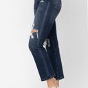  Judy Blue Mid Rise Crop Leg Straight Denim 88517