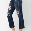  Judy Blue Mid Rise Crop Leg Straight Denim 88517