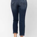  Judy Blue Mid Rise Crop Leg Straight Denim 88517