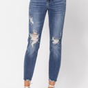  Judy Blue High Waist Destroyed Relaxed Fit Denim 82306 - Plus